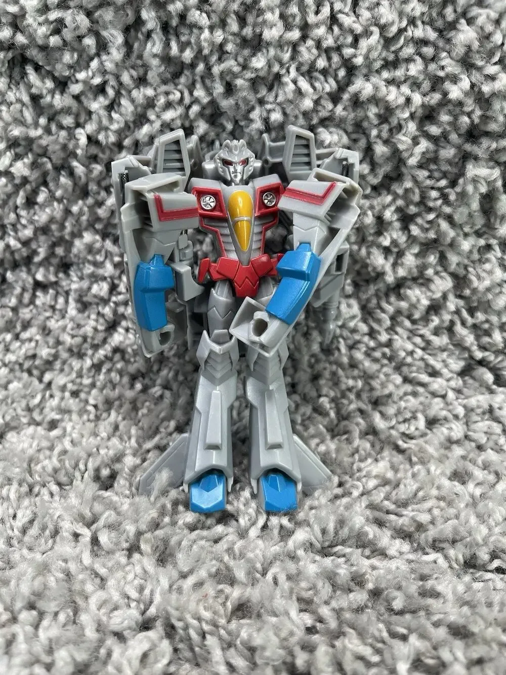 Transformers Cyberverse Starscream 1 Step 4.25 Inch Action Figure Hasbro